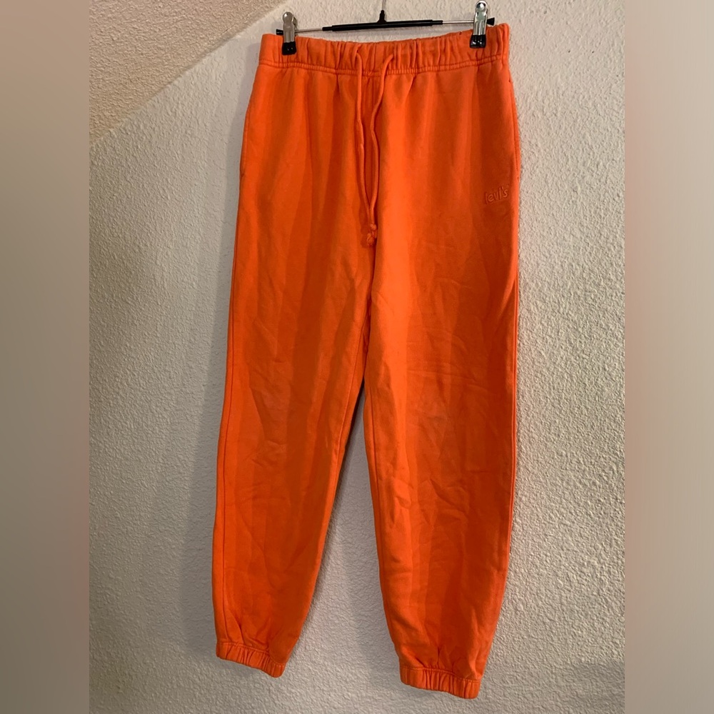 LAST CHANCE Orange Levi's Sweatpants